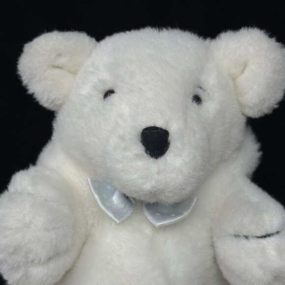 Mary Meyer White Plush Polar Bear Puppet Stuffed Animal1994 Vtg Exclusive Alaska - Picture 7 of 9